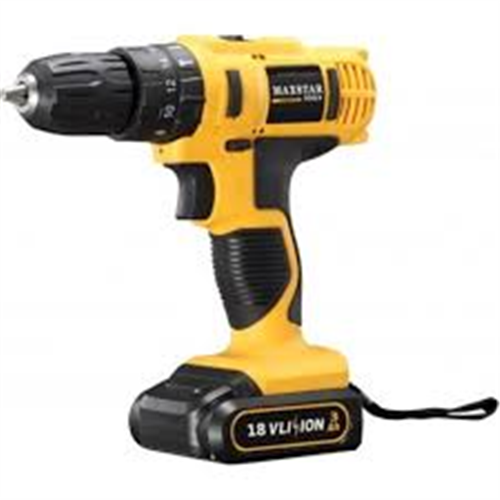 MAXSTAR TOOLS 18V ŞARJLI VİDALAMA ÇİFT AKÜLÜ